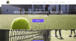 Desktop Screenshot of invernesstennisandsquash.org