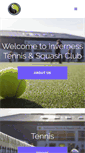 Mobile Screenshot of invernesstennisandsquash.org