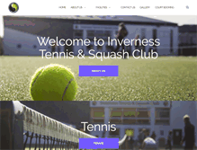 Tablet Screenshot of invernesstennisandsquash.org